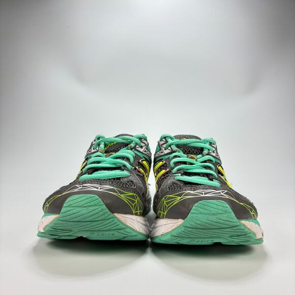 ASICS GT-1000 3 Gray Green Running Shoes Athletic Sneakers T4K9N Womens Size 7.5 - Picture 2 of 10